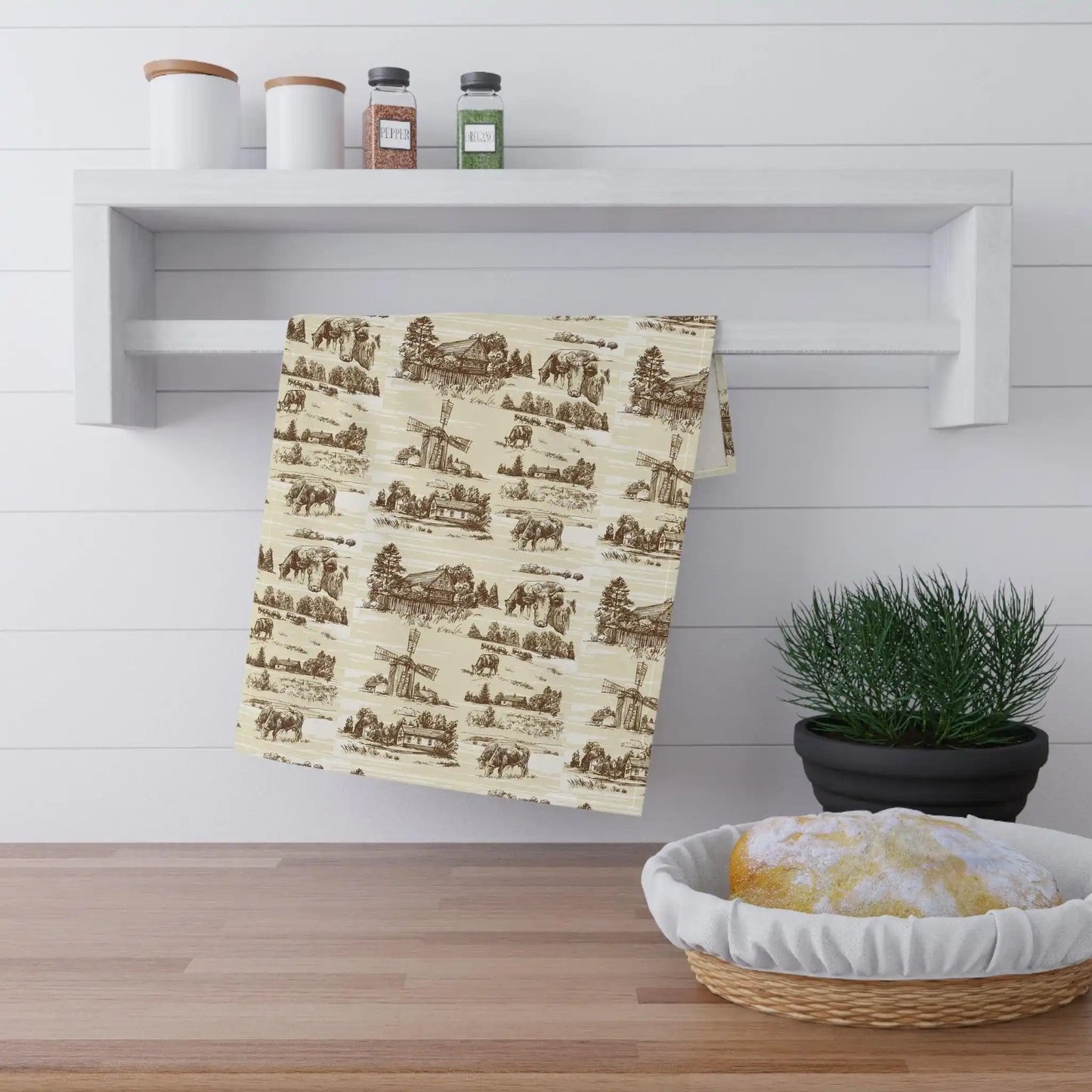Farm Style Farmhouse Kitchen TowelHere to add a touch of character & utility to any kitchen. Not only does it have a stunning one-sided print, but it's also a trusty and expressive helper to the Farm Style Farmhouse Kitchen TowelThe Hufeisen-Ranch (WYO Wagyu)Home Decor