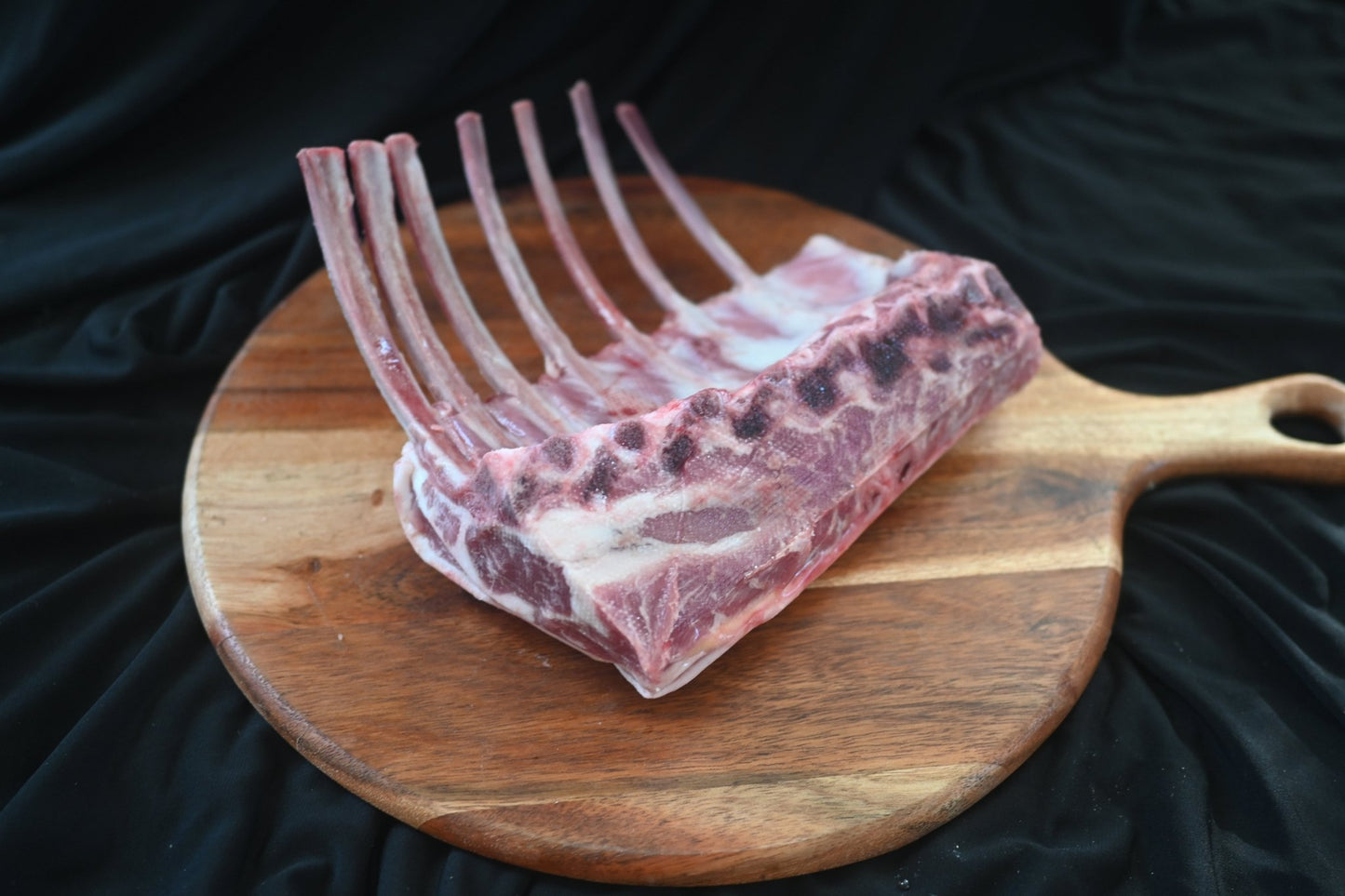 Grassfed Icelandic Lamb - Frenched Rack of Lamb - The Hufeisen-Ranch (WYO Wagyu)