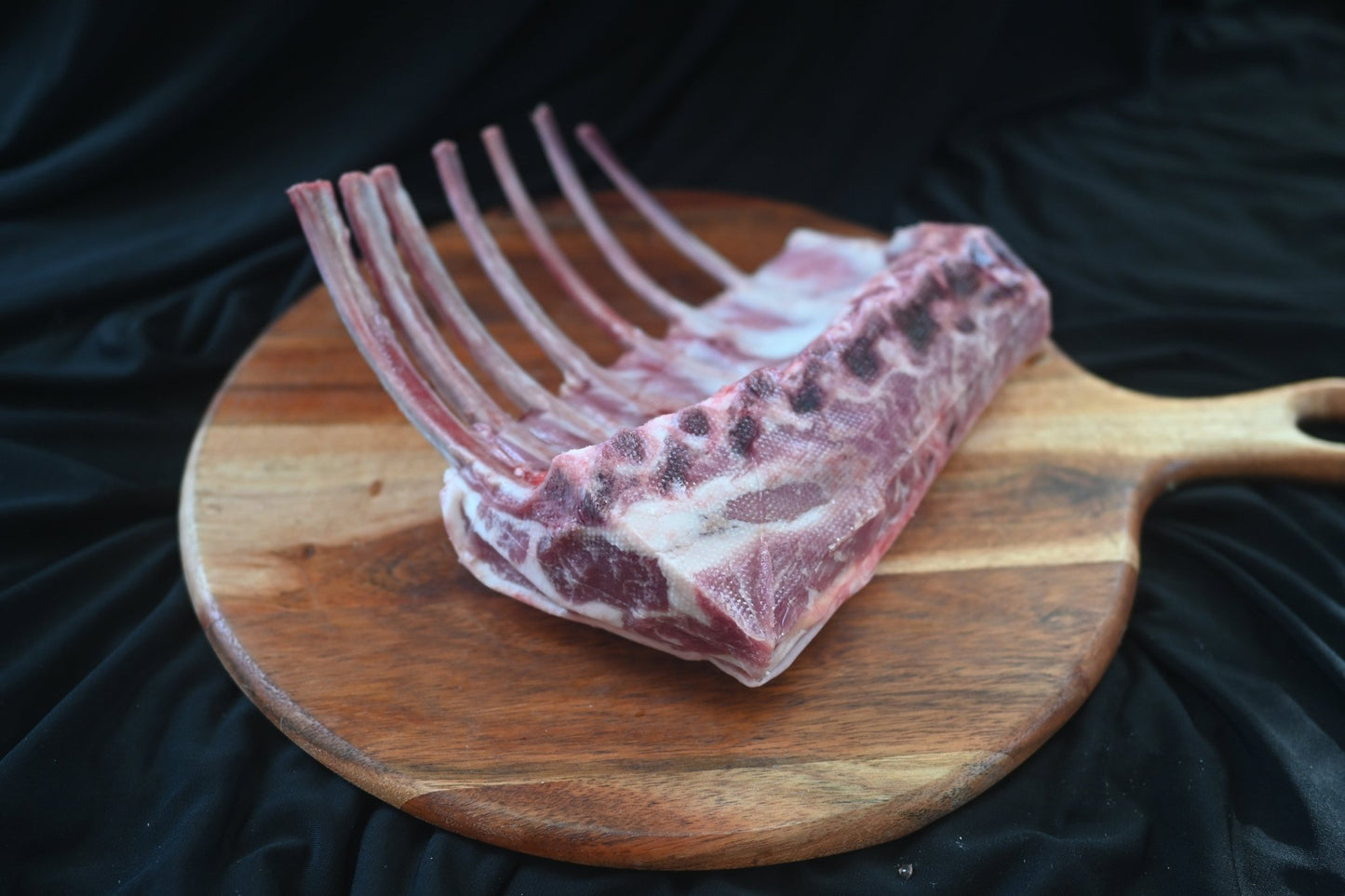 Grassfed Icelandic Lamb - Frenched Rack of Lamb - The Hufeisen-Ranch (WYO Wagyu)