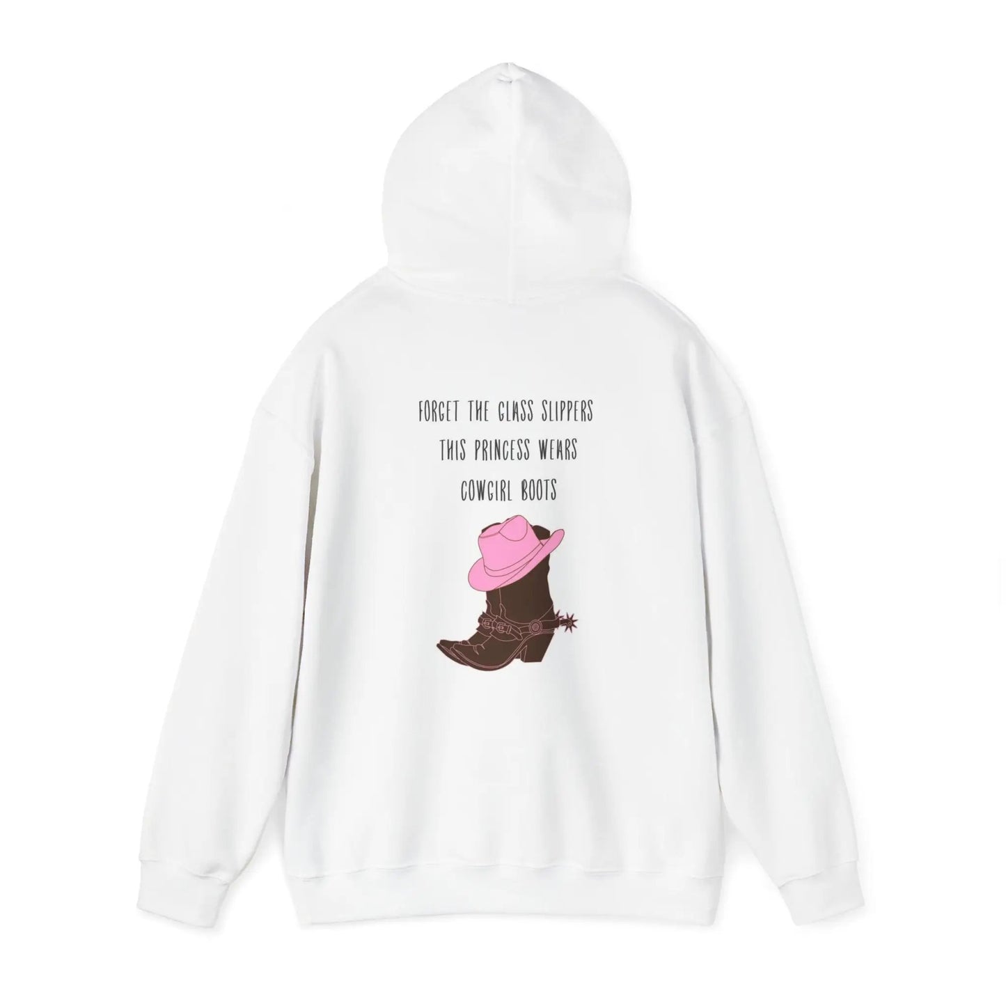 Unisex Heavy Blend™ Hooded SweatshirtThis unisex heavy blend hooded sweatshirt is relaxation itself. Made with a thick blend of cotton and polyester, it feels plush, soft and warm, a perfect choice for Unisex Heavy Blend™ Hooded SweatshirtThe Hufeisen-Ranch (WYO Wagyu)Hoodie