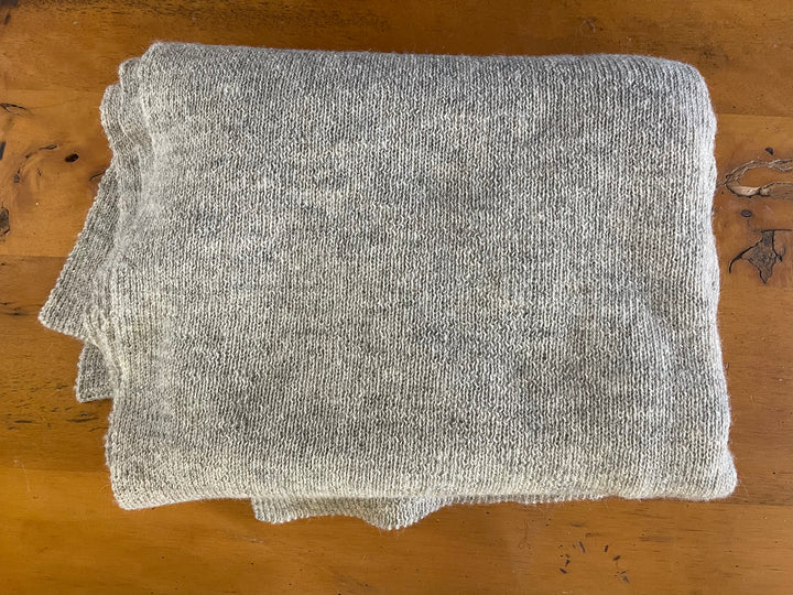 100% Icelandic Sheep Wool Throw Blanket