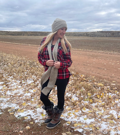 100% Icelandic Sheep Wool Scarf