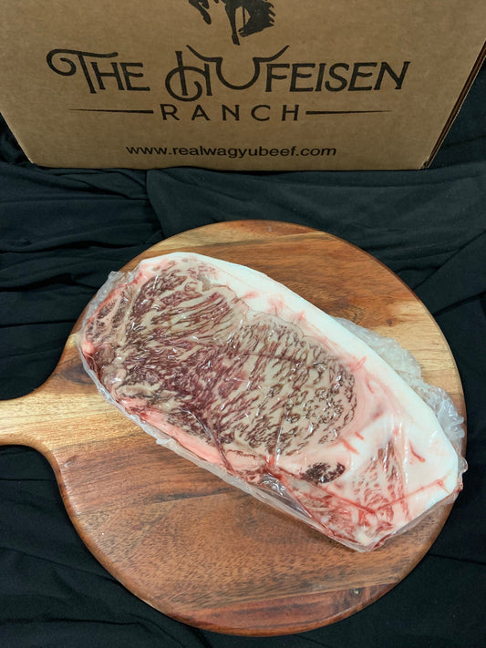 Kagoshima Japanese A5 Wagyu New York Strip