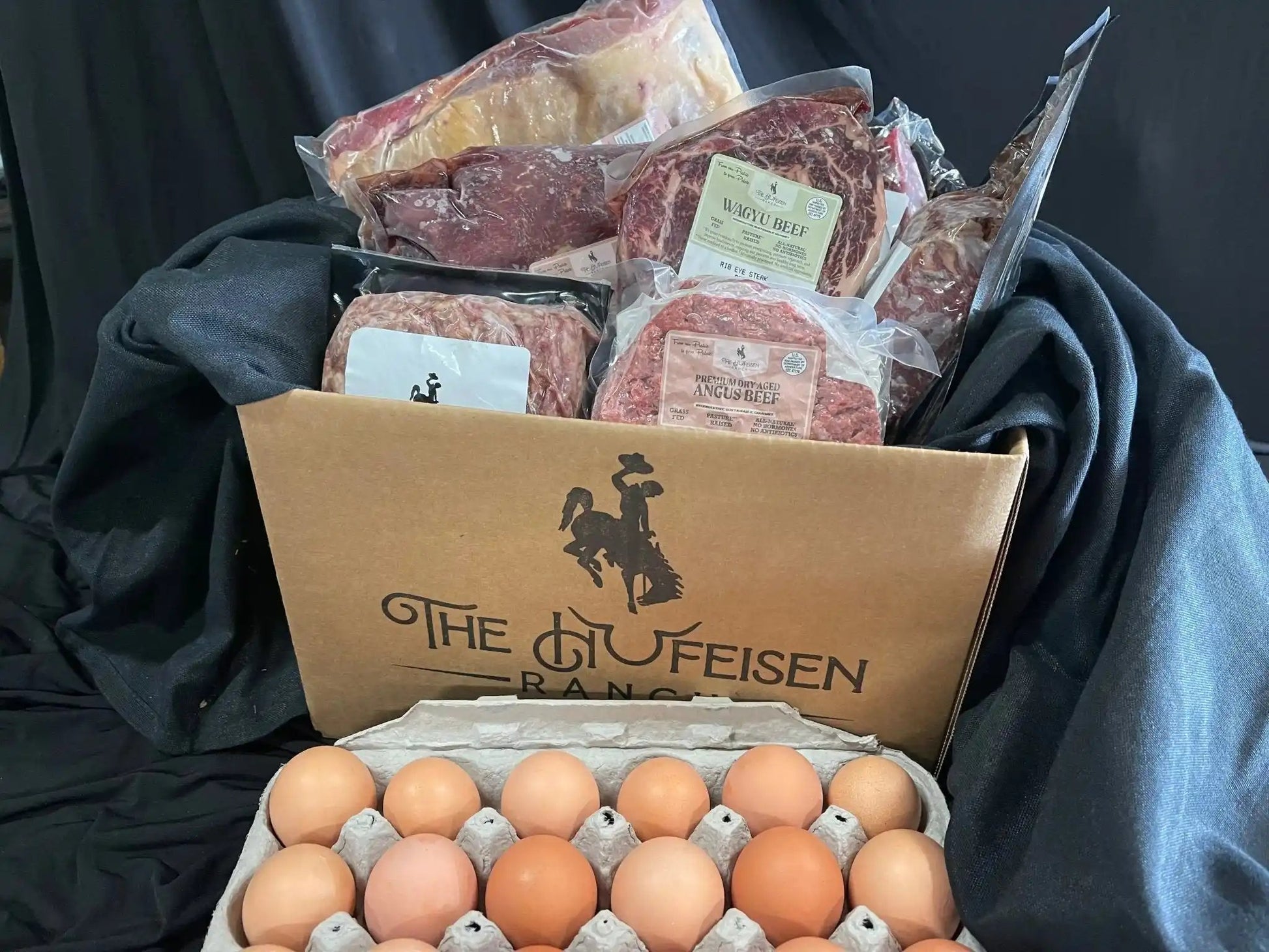 Complete Protein Box - The Hufeisen-Ranch (WYO Wagyu)