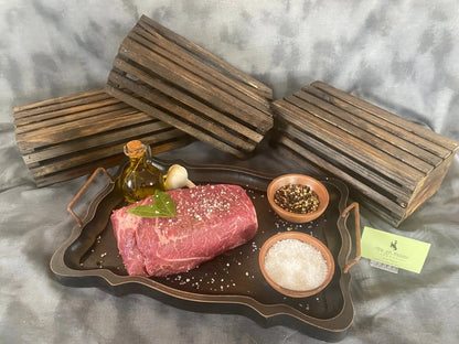 100% All-Natural Grass-Fed American Wagyu Arm RoastIndulge in the extraordinary flavors of our Wagyu Arm Roast. Sourced from the finest  Wagyu cattle, this roast is a true delicacy. With its rich marbling and exquisi100%The Hufeisen-Ranch (WYO Wagyu)