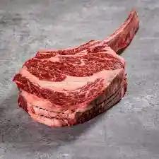 100% All-Natural Grass-fed American Wagyu Beef Cowboy Steak - The Hufeisen-Ranch (WYO Wagyu)