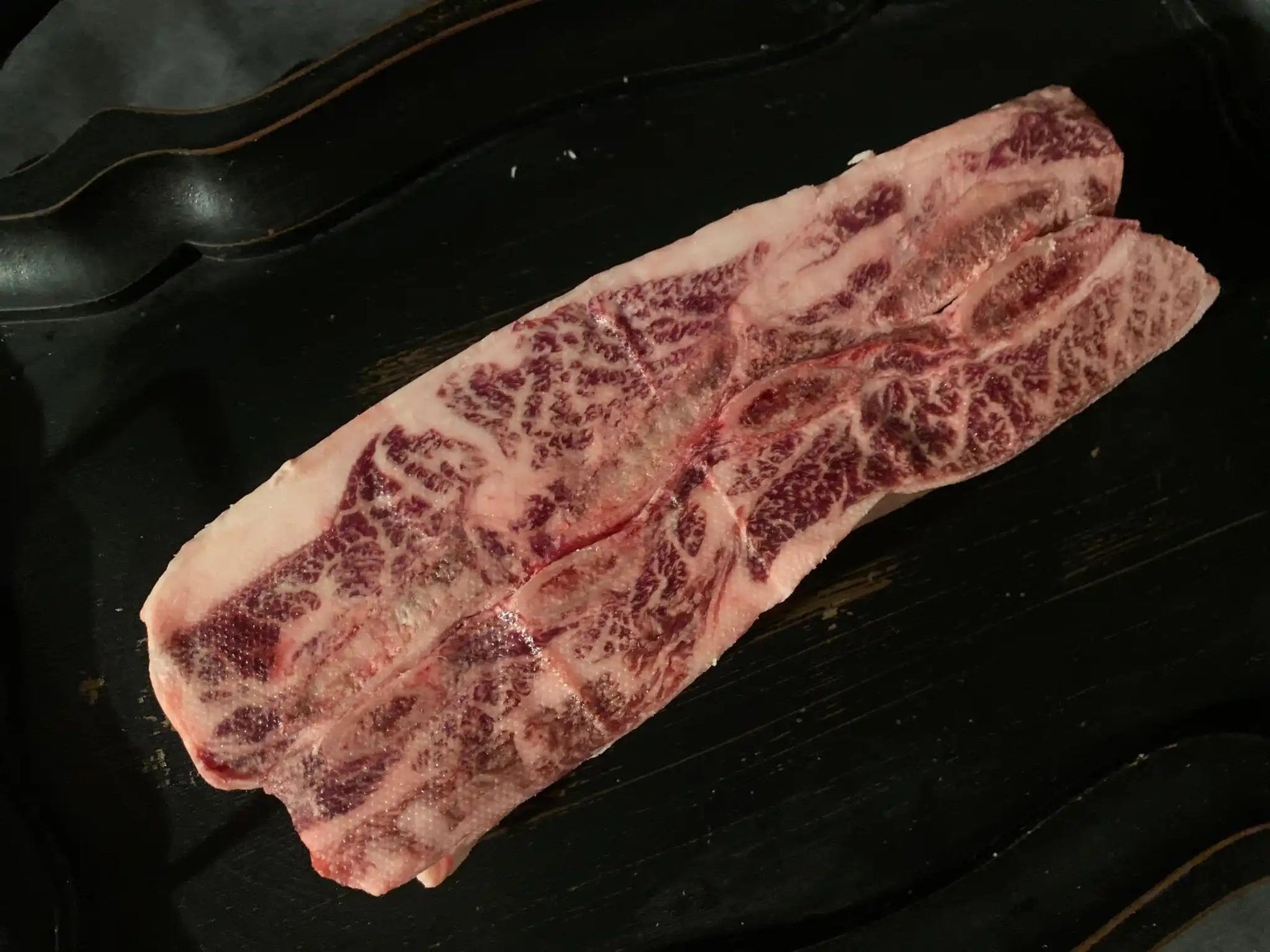 100% All-Natural Grass-Fed Black Angus Short Ribs - The Hufeisen-Ranch (WYO Wagyu)