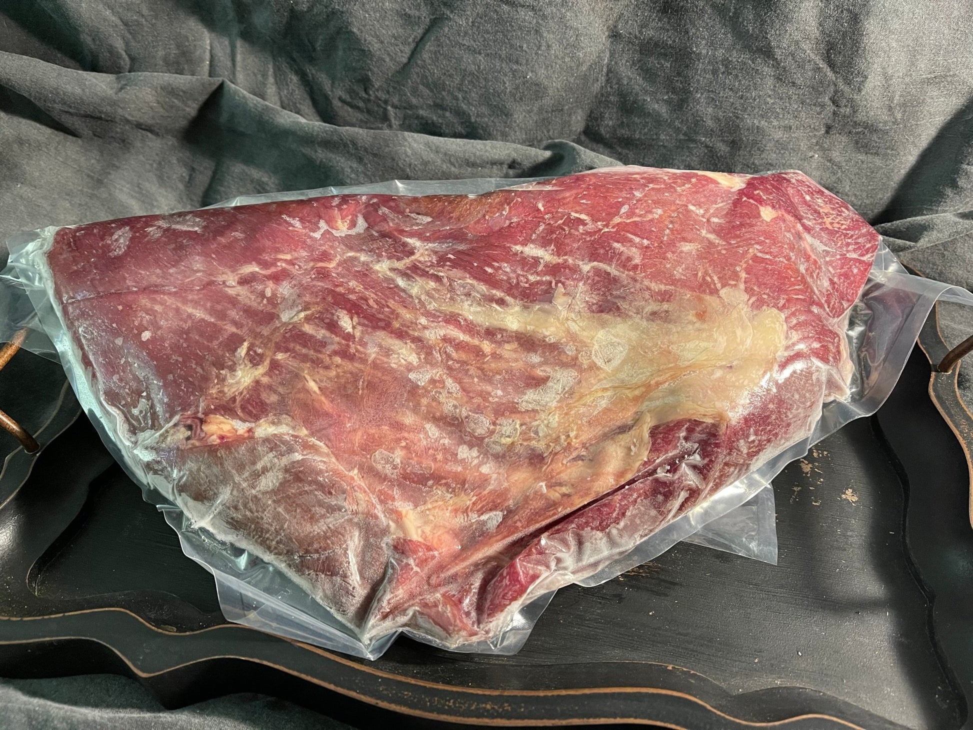 100% All-Natural Grass-Fed "Misfit" Beef Half Brisket - The Hufeisen-Ranch (WYO Wagyu)