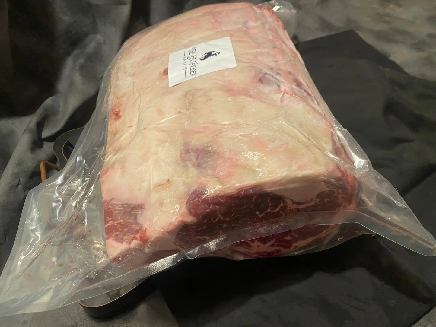100% All-Natural Grass-Fed Pasture-Raised Wagyu Bone-in Prime Rib Roast - The Hufeisen-Ranch (WYO Wagyu)