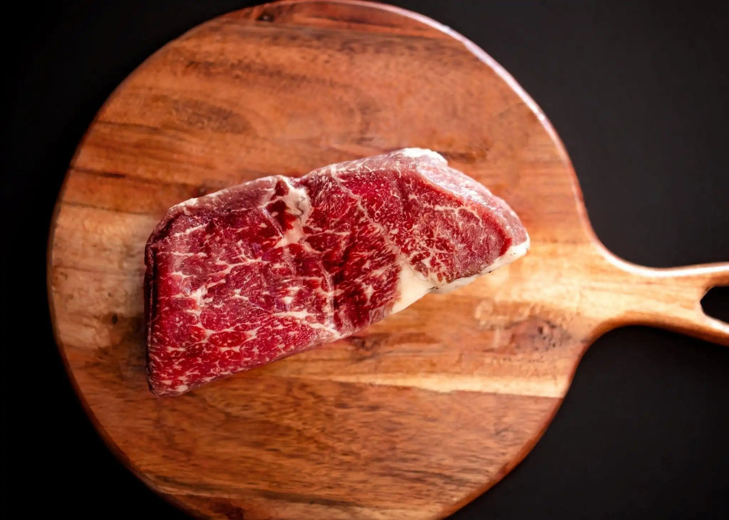 100% All-Natural Grass-Fed Pasture-Raised Wagyu Bottom Round SteakExperience the unforgettable flavor and tenderness of Hufeisen Ranch's 100% All-Natural Grass-Fed Pasture-Raised Wagyu Bottom Round Steak. This cut is rich in marbli100%The Hufeisen-Ranch (WYO Wagyu)