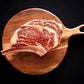 100% All-Natural Grass-Fed Pasture-Raised Wagyu Cowboy Rib Steak - The Hufeisen-Ranch (WYO Wagyu)