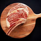 100% All-Natural Grass-Fed Pasture-Raised Wagyu Cowboy Rib Steak - The Hufeisen-Ranch (WYO Wagyu)