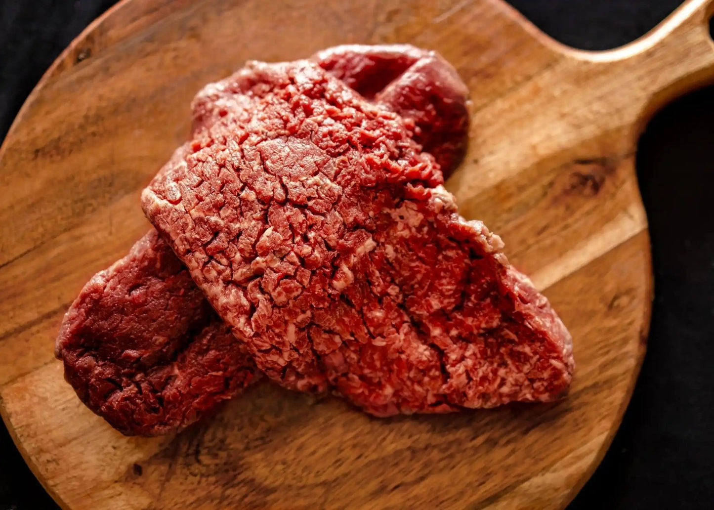 100% All-Natural Grass-Fed Pasture-Raised Wagyu Cube Steak - The Hufeisen-Ranch (WYO Wagyu)