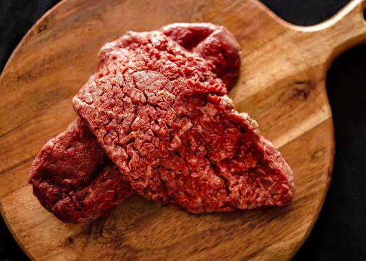 100% All-Natural Grass-Fed Pasture-Raised Wagyu Cube SteakTake your cooking skills to the next level with Hufeisen Ranch's 100% All-Natural Grass-Fed Pasture-Raised Wagyu Cube Steak. Perfectly tenderized to enhance its deli100%The Hufeisen-Ranch (WYO Wagyu)