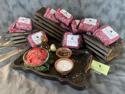 100% All-Natural Grass-Fed Pasture-Raised Wagyu Ground BeefExperience the exceptional quality and flavor of our Grass-Fed Wagyu Ground Beef. Made from premium Wagyu beef, this ground meat boasts a rich and buttery taste that100%The Hufeisen-Ranch (WYO Wagyu)