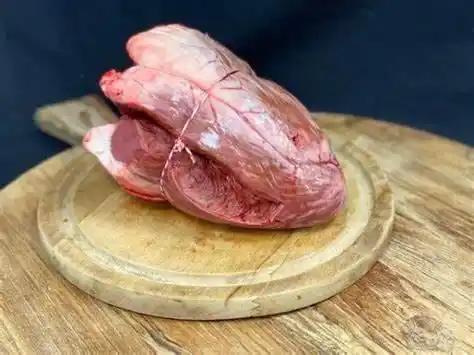 100% All-Natural Grass-Fed Pasture-Raised Wagyu HeartExperience the ultimate in nourishment with Hufeisen Ranch's 100% All-Natural Grass-Fed Pasture-Raised Wagyu Heart. Packed with iron, zinc, and essential vitamins, t100%The Hufeisen-Ranch (WYO Wagyu)
