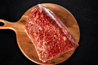 100% All-Natural Grass-Fed Pasture-Raised Wagyu Rump RoastDiscover the succulent indulgence of our Grass-Fed Pasture-Raised Wagyu Rump Roast. Carefully selected and expertly crafted, this exquisite cut embodies the exceptio100%The Hufeisen-Ranch (WYO Wagyu)