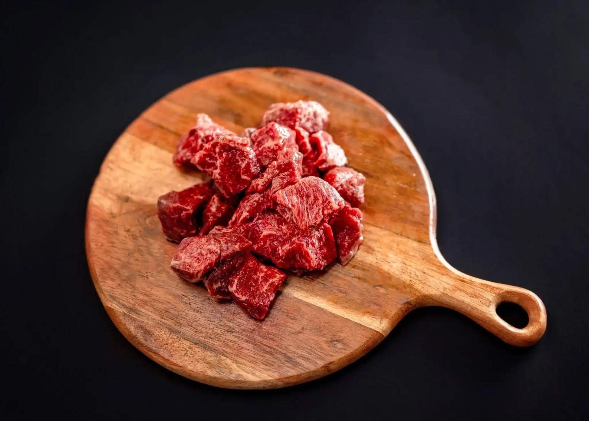 100% All-Natural Grass-Fed Pasture-Raised Wagyu Stew MeatGrass-Fed Pasture-Raised Wagyu Stew Meat is a versatile and flavorful cut of beef that is ideal for creating hearty and comforting dishes. This stew meat comes from 100%The Hufeisen-Ranch (WYO Wagyu)