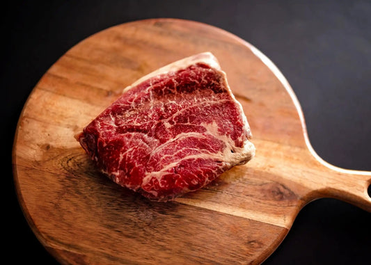 100% All-Natural Grass-Fed Pasture-Raised Wagyu Top SirloinGrass-Fed Pasture-Raised Wagyu top sirloin is a premium cut of beef that combines excellent flavor and tenderness. It is sourced from the top portion of the sirloin 100%The Hufeisen-Ranch (WYO Wagyu)