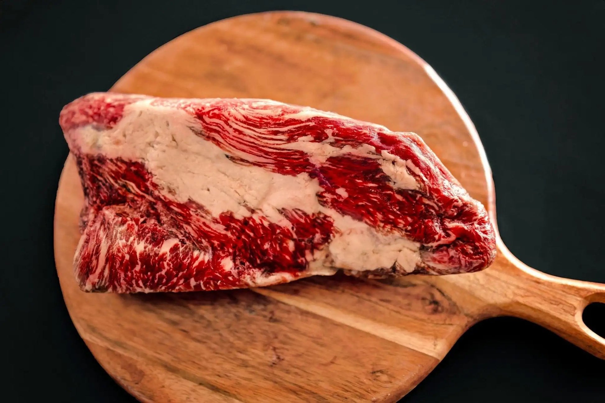 100% All-Natural Grass-Fed Pasture-Raised Wagyu Tri-TipHufeisen Ranch's 100% All-Natural Grass-Fed Pasture-Raised Wagyu Tri-Tip is the ultimate indulgence for any beef enthusiast. Sourced from below the sirloin, this thi100%The Hufeisen-Ranch (WYO Wagyu)