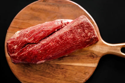 100% All-Natural Grass-Fed Pasture-Raised Wagyu Whole Tenderloin



















Introducing the crown jewel of dining pleasure – our Grass-Fed Pasture-Raised Wagyu Whole Tenderloin. A testament to the artistry of nature and o100%The Hufeisen-Ranch (WYO Wagyu)