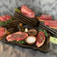100% All-Natural Grass-Fed Pasture-Raised Wagyu 1/16th Beef Box - 25lbs of Wagyu Beef - The Hufeisen-Ranch (WYO Wagyu)