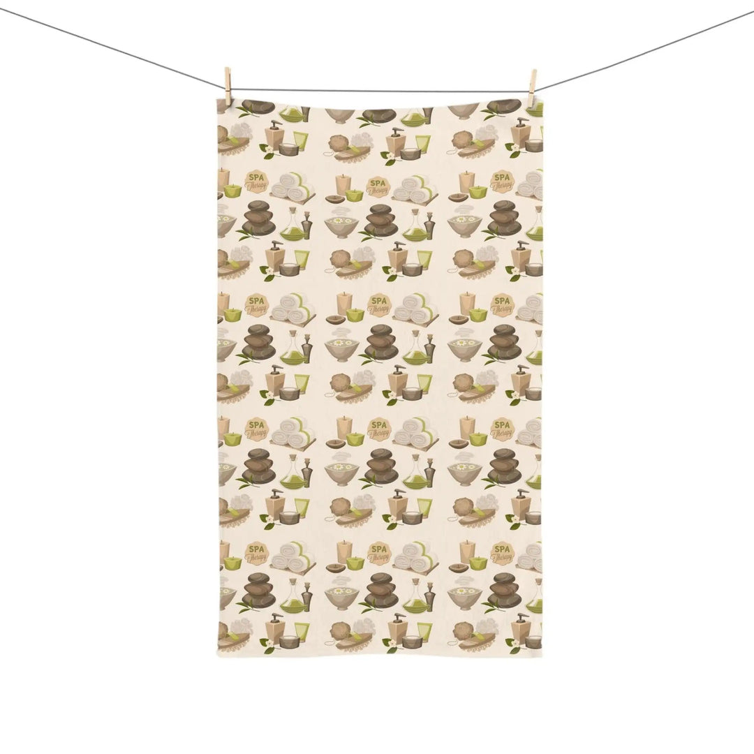 Country Style Spa Bath Hand TowelEnhance any bathroom area with a custom hand towel that adds character to its surroundings. Made with a polyester front that is a perfect canvas for printing and a sCountry Style Spa Bath Hand TowelThe Hufeisen-Ranch (WYO Wagyu)Home Decor