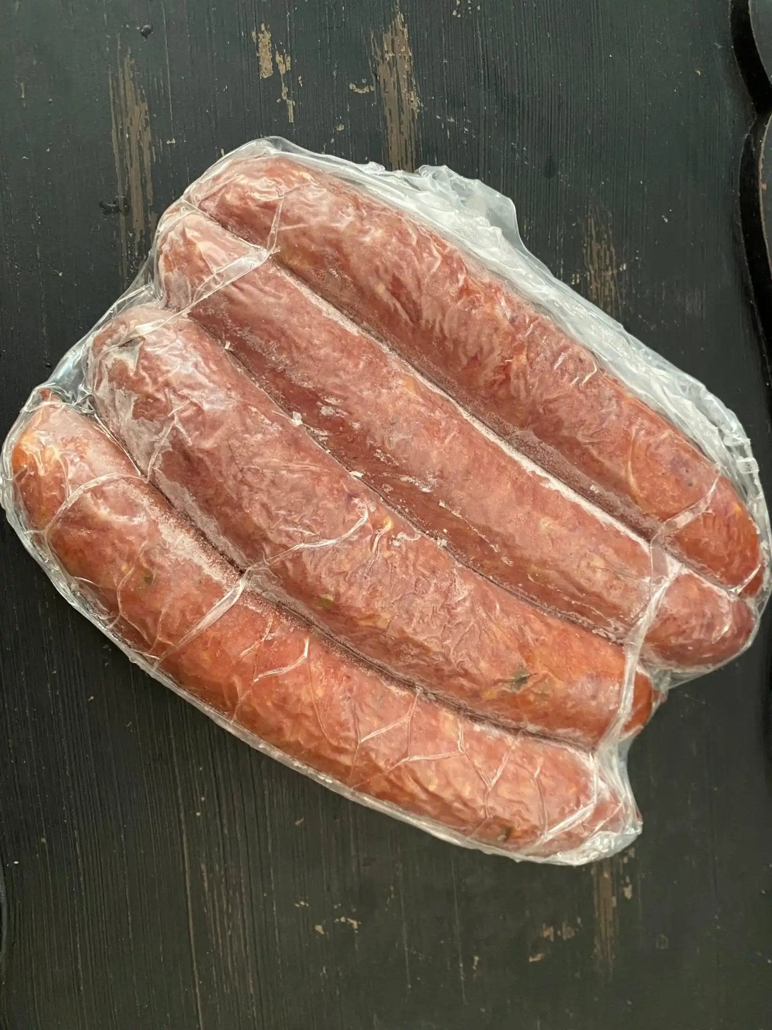 Custom Smoked Wagyu Beef Breakfast Bratwurst Sausages - The Hufeisen-Ranch (WYO Wagyu)