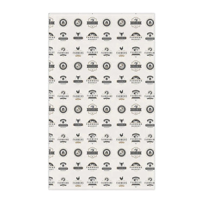 Farmhouse Farm to Fork Kitchen TowelHere to add a touch of character &amp; utility to any kitchen. Not only does it have a stunning one-sided print, but it's also a trusty and expressive helper to the Fork Kitchen TowelThe Hufeisen-Ranch (WYO Wagyu)Home Decor