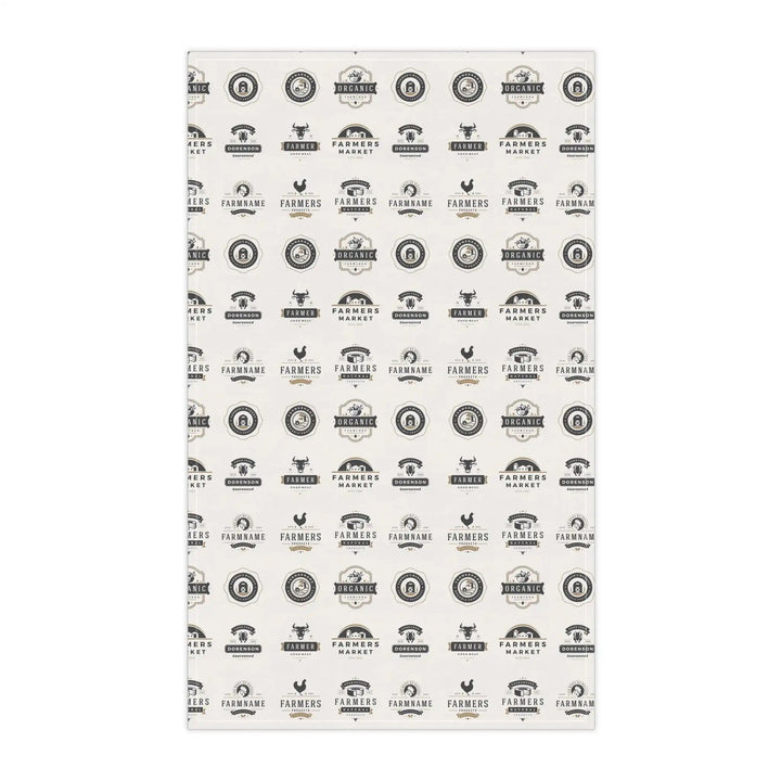 Farmhouse Farm to Fork Kitchen TowelHere to add a touch of character &amp; utility to any kitchen. Not only does it have a stunning one-sided print, but it's also a trusty and expressive helper to the Fork Kitchen TowelThe Hufeisen-Ranch (WYO Wagyu)Home Decor