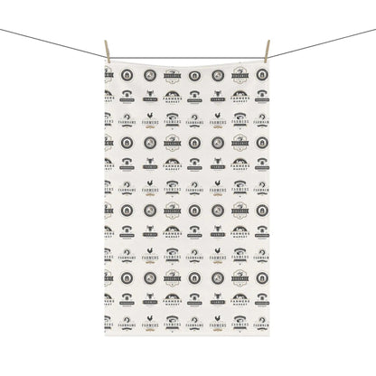 Farmhouse Farm to Fork Kitchen TowelHere to add a touch of character &amp; utility to any kitchen. Not only does it have a stunning one-sided print, but it's also a trusty and expressive helper to the Fork Kitchen TowelThe Hufeisen-Ranch (WYO Wagyu)Home Decor