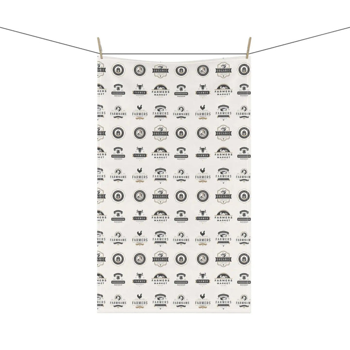 Farmhouse Farm to Fork Kitchen TowelHere to add a touch of character &amp; utility to any kitchen. Not only does it have a stunning one-sided print, but it's also a trusty and expressive helper to the Fork Kitchen TowelThe Hufeisen-Ranch (WYO Wagyu)Home Decor