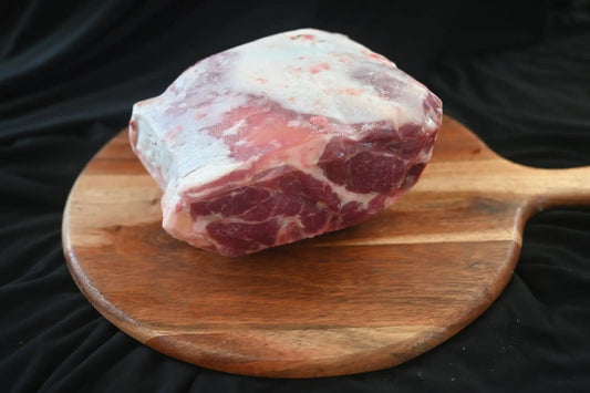 Grass-fed Icelandic Lamb Butt RoastIndulge in the rich and savory taste of our Grass-Fed Icelandic Lamb Butt Roast. Sourced from the pristine pastures of Iceland, this delectable roast is a culinary mGrass-fed Icelandic Lamb Butt RoastThe Hufeisen-Ranch (WYO Wagyu)