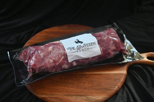 Grass-fed Icelandic Lamb Stew MeatIndulge in the savory delights of our Grass-Fed Icelandic Lamb Stew Meat, a premium offering from the pristine pastures of Iceland. This exceptional stew meat may noGrass-fed Icelandic Lamb Stew MeatThe Hufeisen-Ranch (WYO Wagyu)