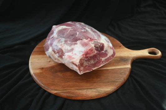 Grass-fed Icelandic Leg of Lamb (Bone-in)Savor the extraordinary flavor and tenderness of our Grass-Fed Icelandic Leg of Lamb, a culinary masterpiece hailing from the pristine pastures of Iceland.
Raised wiGrass-fed Icelandic LegThe Hufeisen-Ranch (WYO Wagyu)