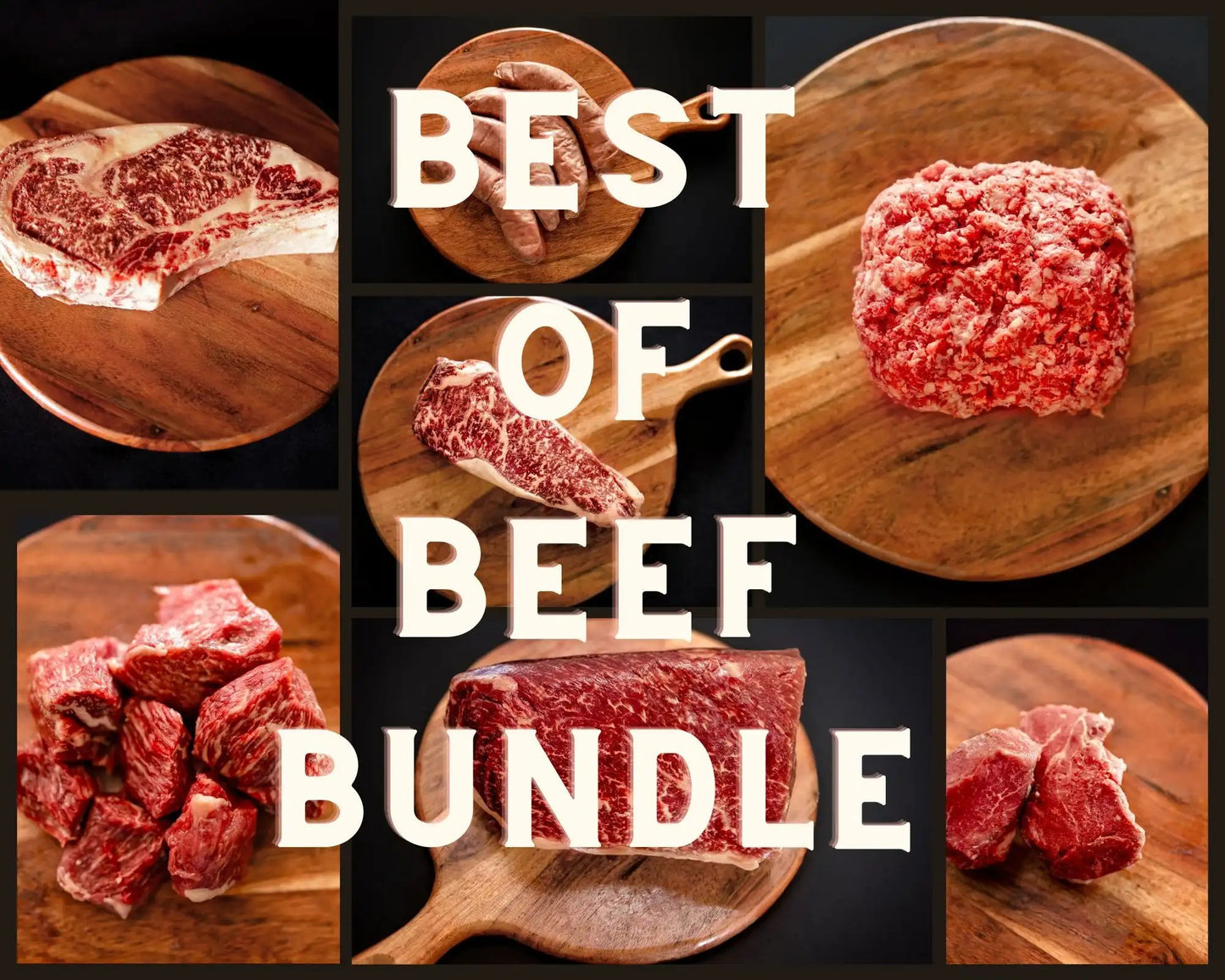 Grass-Fed Pasture-Raised Wagyu or Angus Best of Beef BundleThe Grass-fed Best of Beef Bundle is a carefully curated selection that brings together the finest cuts of Wagyu or Angus beef, offering a premium culinary experiencGrass-Fed Pasture-Raised WagyuThe Hufeisen-Ranch (WYO Wagyu)