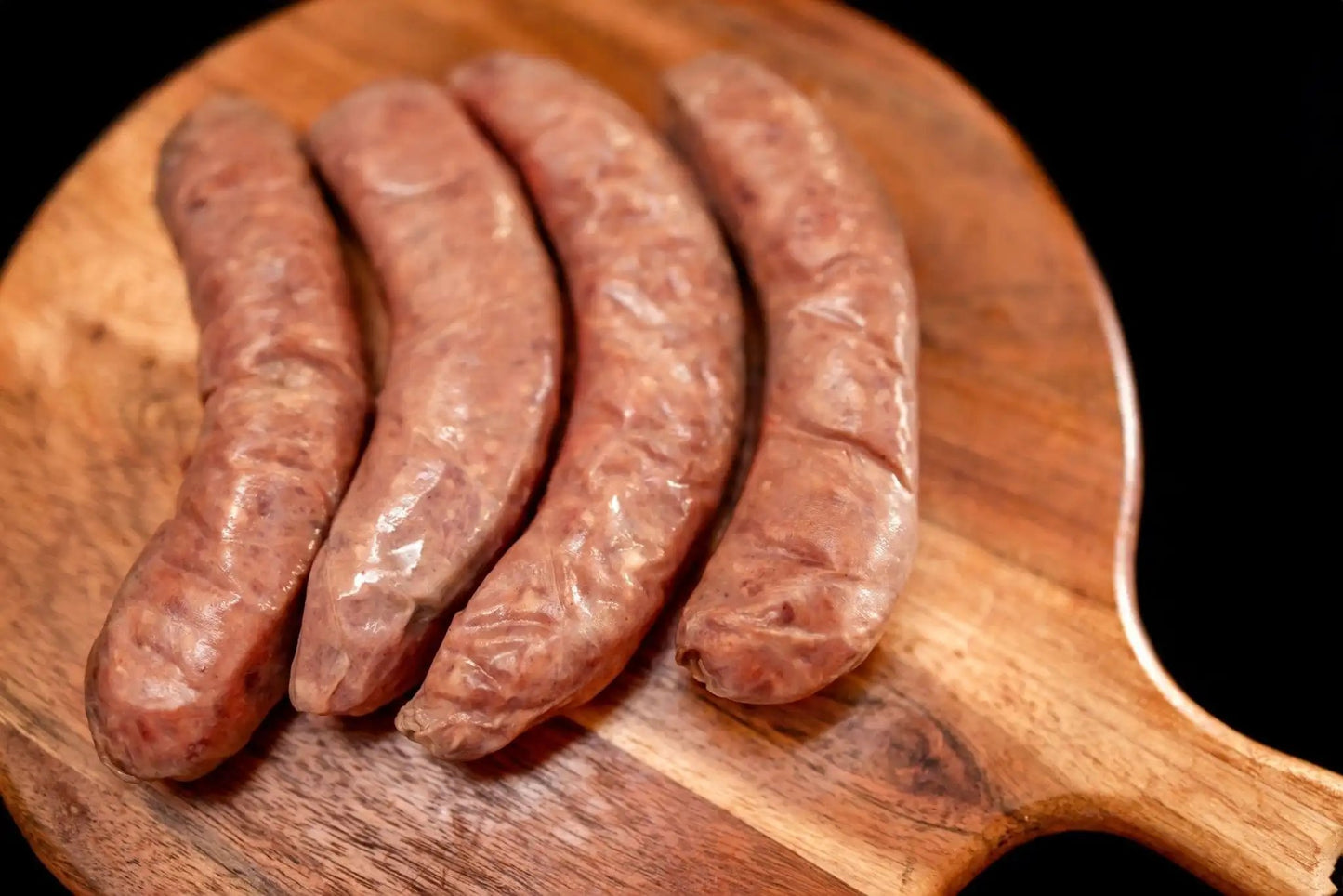 Grass-Fed Wagyu Beef BratwurstSavor the taste of perfection with our Wagyu Bratwurst, expertly crafted by Koehler Meat and Sausage Co. using the finest cuts of Wagyu beef. These bratwursts offer Grass-Fed Wagyu Beef BratwurstThe Hufeisen-Ranch (WYO Wagyu)