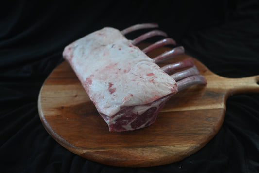 Grassfed Icelandic Lamb - Frenched Rack of Lamb - The Hufeisen-Ranch (WYO Wagyu)