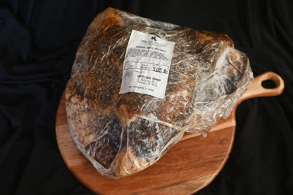 Pre-Smoked Wagyu BrisketSavor the exquisite taste of our Pre-Smoked Wagyu Brisket, artfully prepared by Koehler Meat and Sausage Co. This culinary masterpiece offers the rich, smoky flavorsPre-Smoked Wagyu BrisketThe Hufeisen-Ranch (WYO Wagyu)