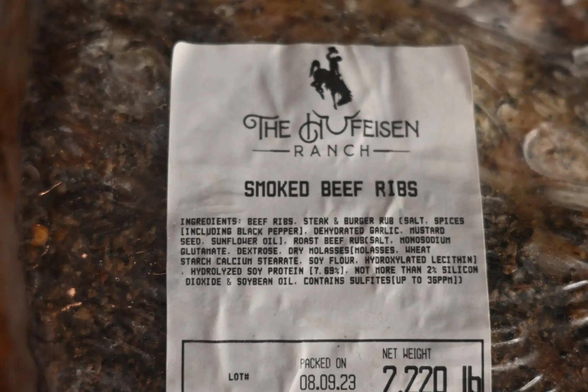 Pre-Smoked Wagyu Short Ribs - The Hufeisen-Ranch (WYO Wagyu)