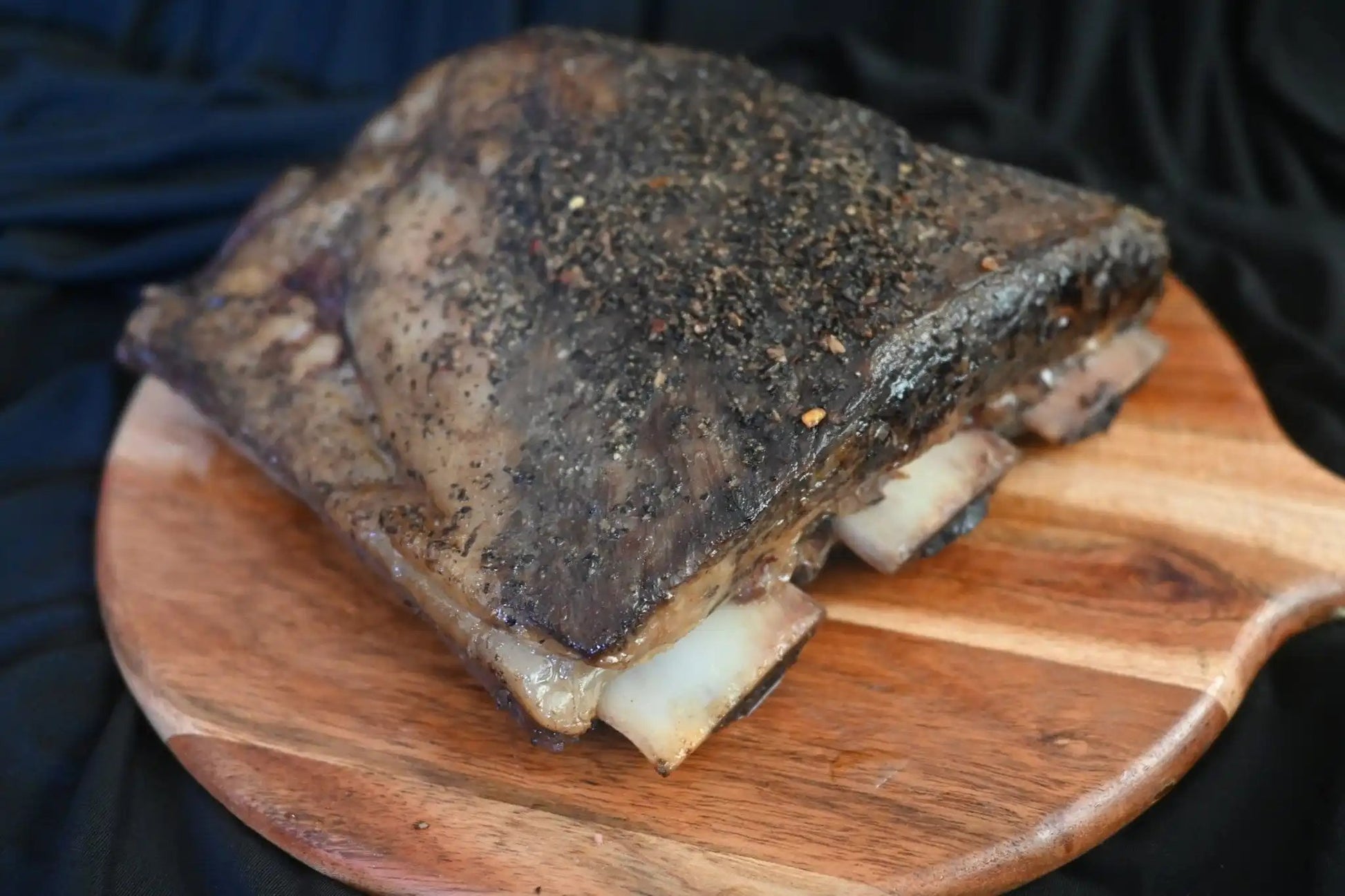 Pre-Smoked Wagyu Short Ribs - The Hufeisen-Ranch (WYO Wagyu)
