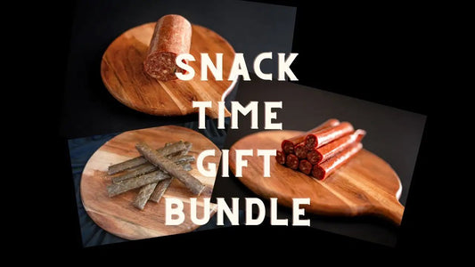 Wagyu Snack Time Gift BundlePlease add your Personalized Message for Card in the Notes section before checkout.  












Introducing our Wagyu Snack Bundle—a delightful assortment perfect Wagyu Snack Time Gift BundleThe Hufeisen-Ranch (WYO Wagyu)